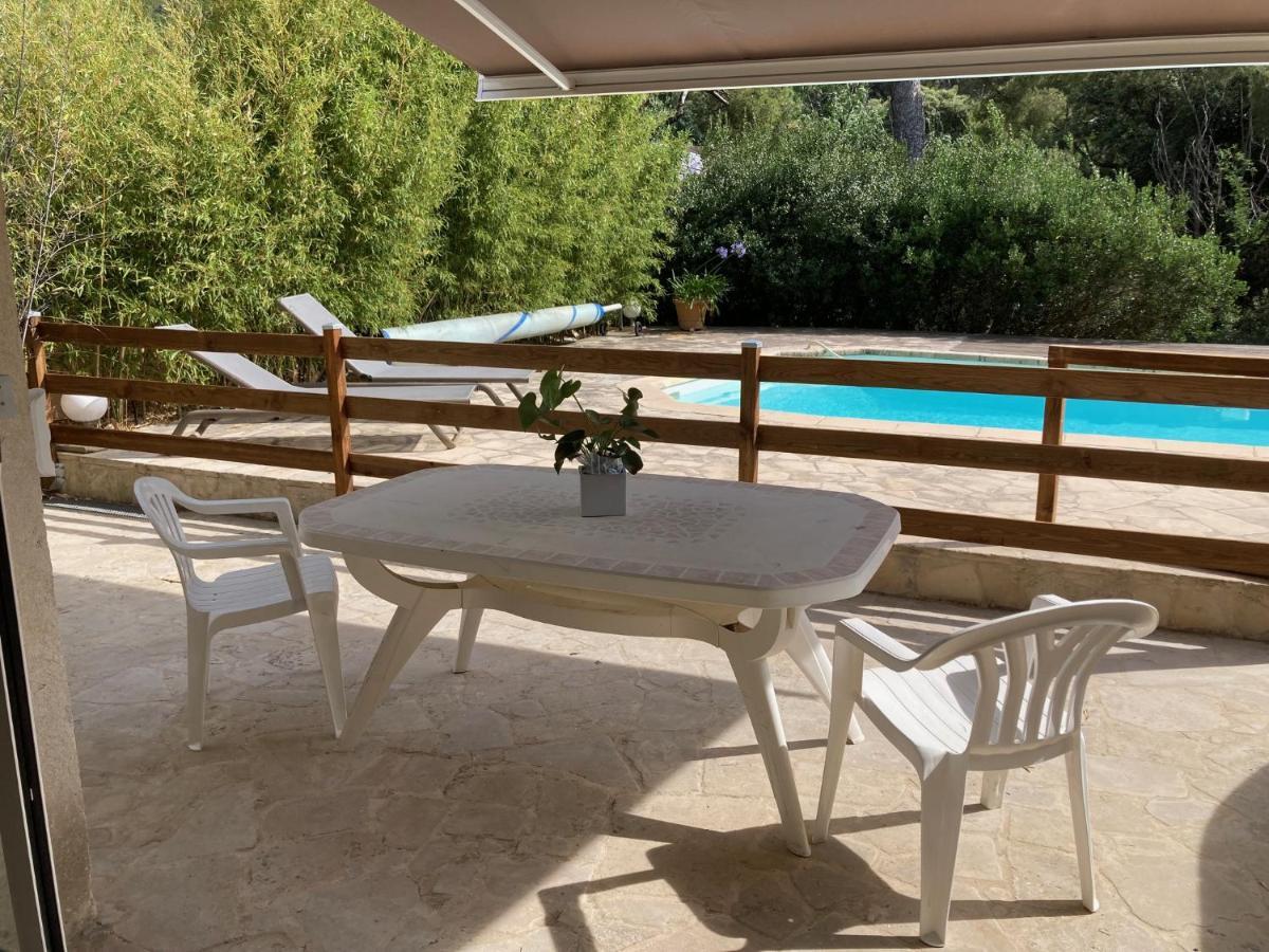 Superbe T2 Dans Villa Entre Calanques Et Colline Marseilles Exterior foto